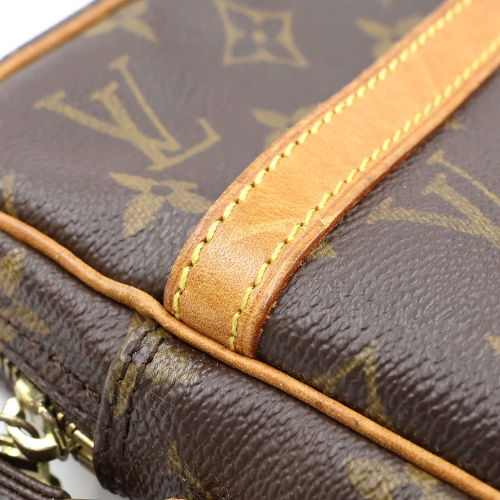 LOUIS VUITTON(ルイヴィトン) ダヌーブ モノグラムショルダーバッグ ブラウン M45266 レディース