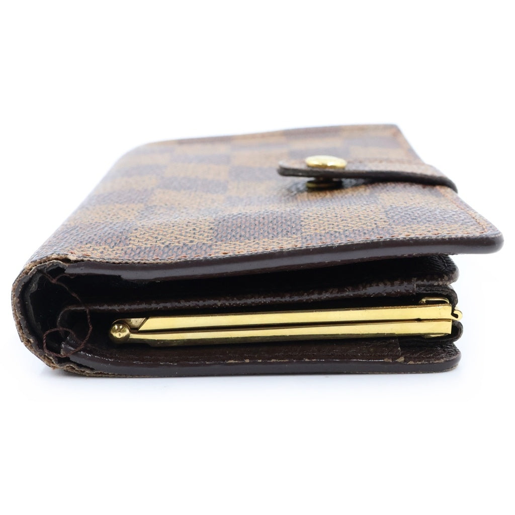 LOUIS VUITTON(ルイヴィトン) ポルトフォイユヴィエノワ レザーコンパクトウォレット 財布 ブラウン M61663 レディース