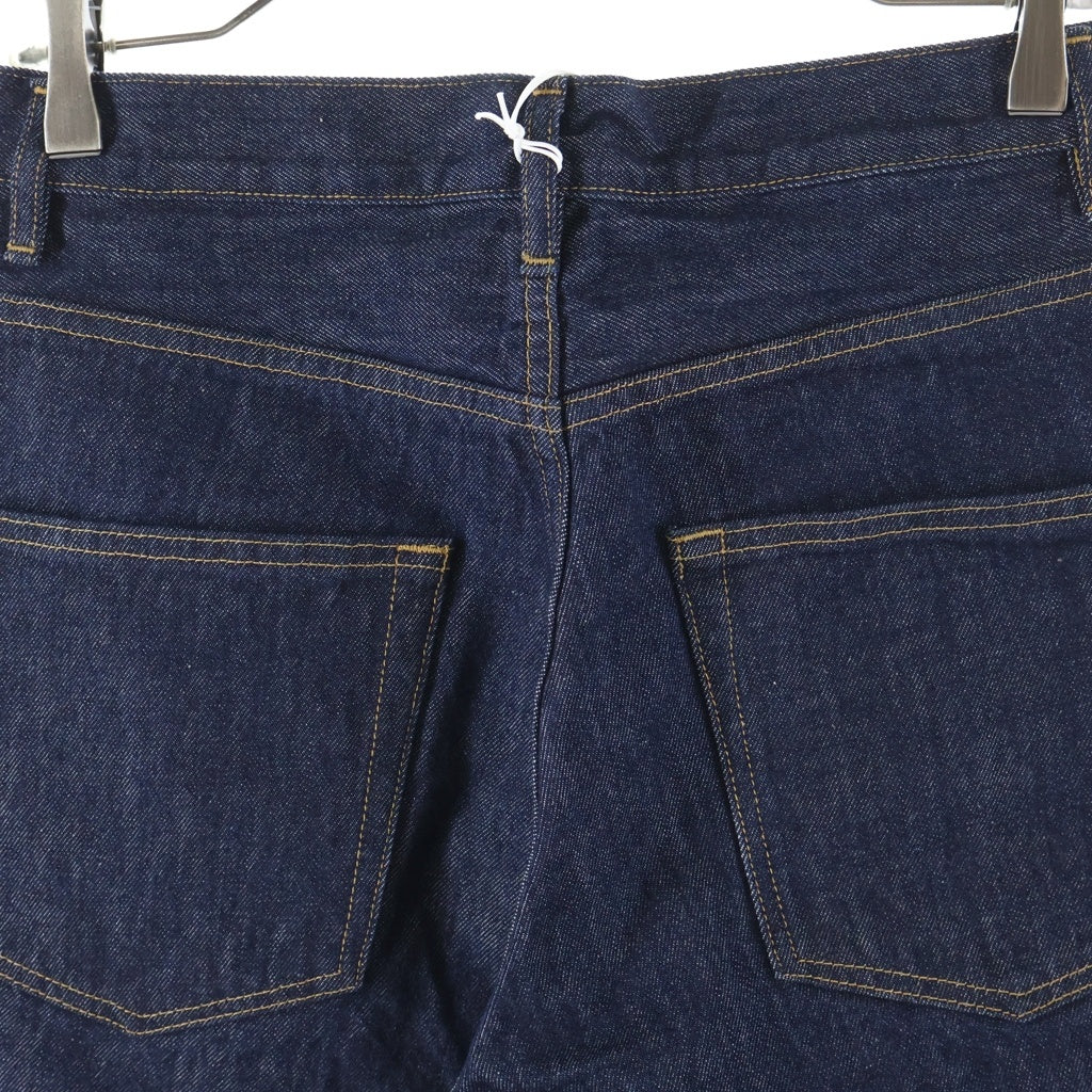 AURALEE(オーラリー) HARD TWIST DENIM WIDE PANTS ワイドデニムパンツ インディゴ A00P03DM