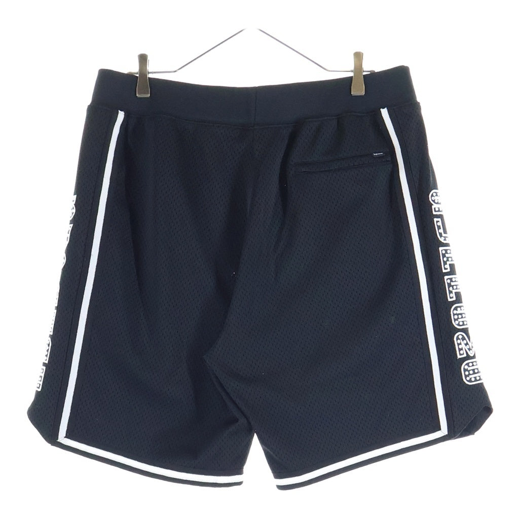 SUPREME(シュプリーム) 19SS Rhinestone Basketball Short ラインストーン バスケットボール ショーツ ハーフパンツ ブラック