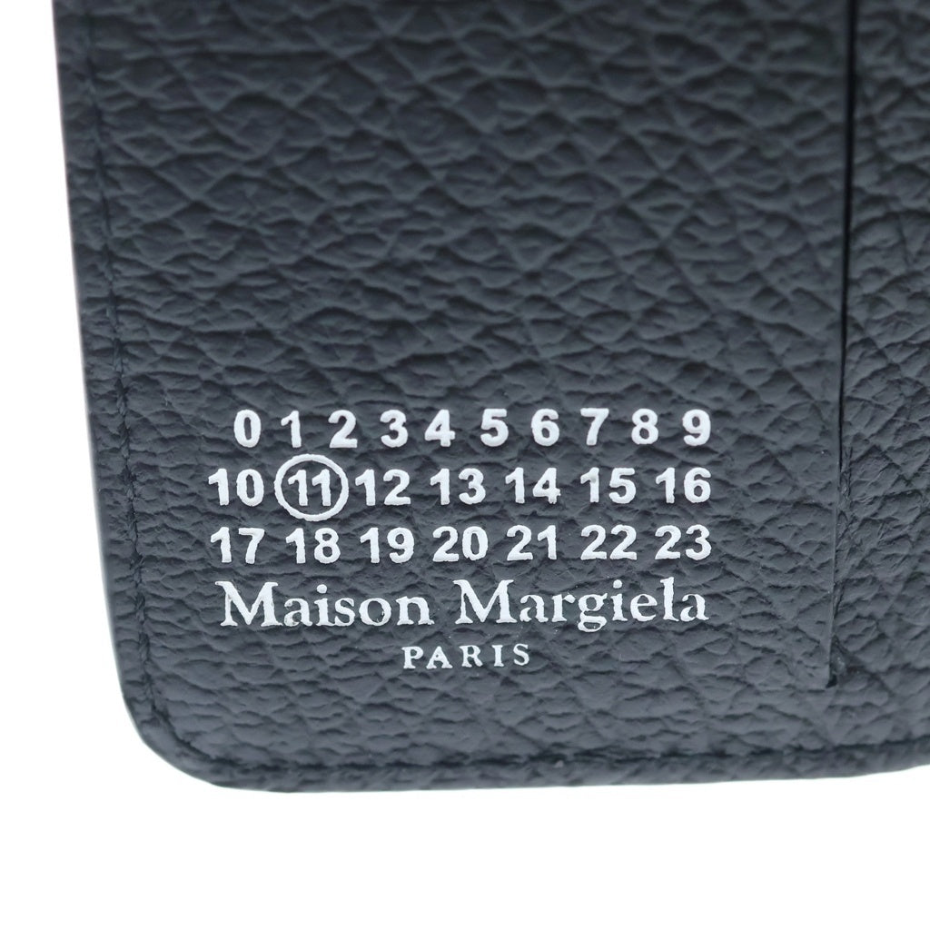 Maison Margiela(メゾンマルジェラ) 4ステッチ レザーキーケース ブラック SA3UA0001
