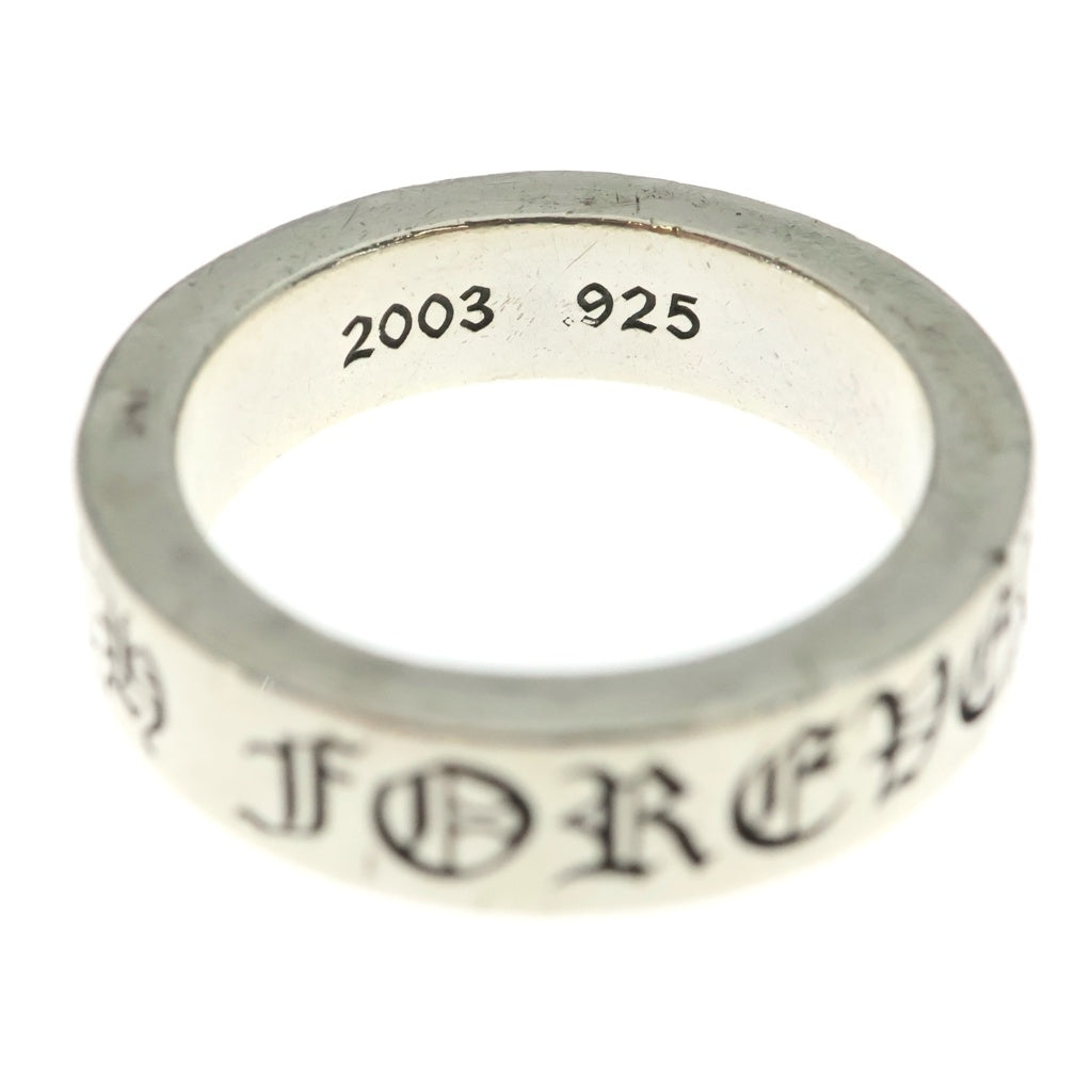 CHROME HEARTS(クロムハーツ) 6mm SPACER FOREVER 6mmスペーサーリング フォーエバーシルバーBCA337