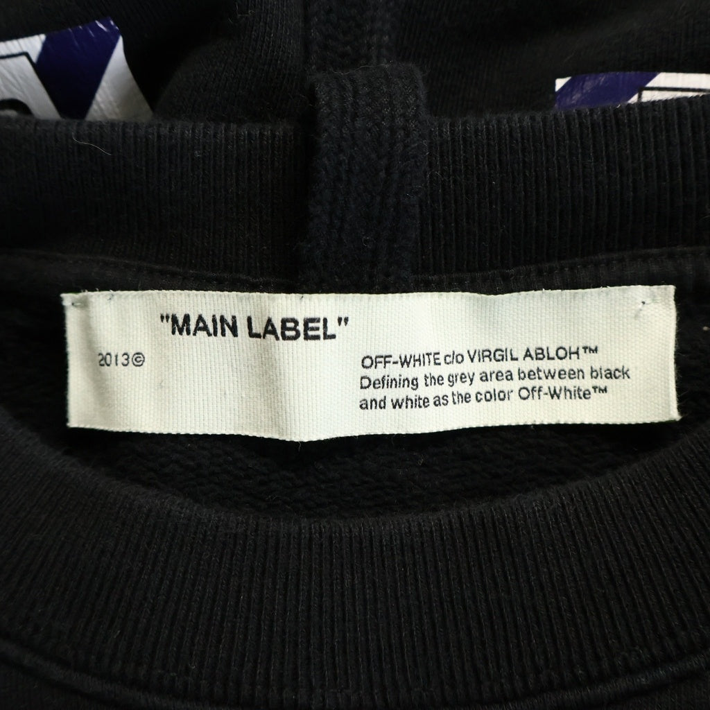 OFF-WHITE(オフホワイト) 20SS AIRPORT TAPE OVER CREW エアポート テープ オーバーサイズ クルーネック スウェット トレーナー