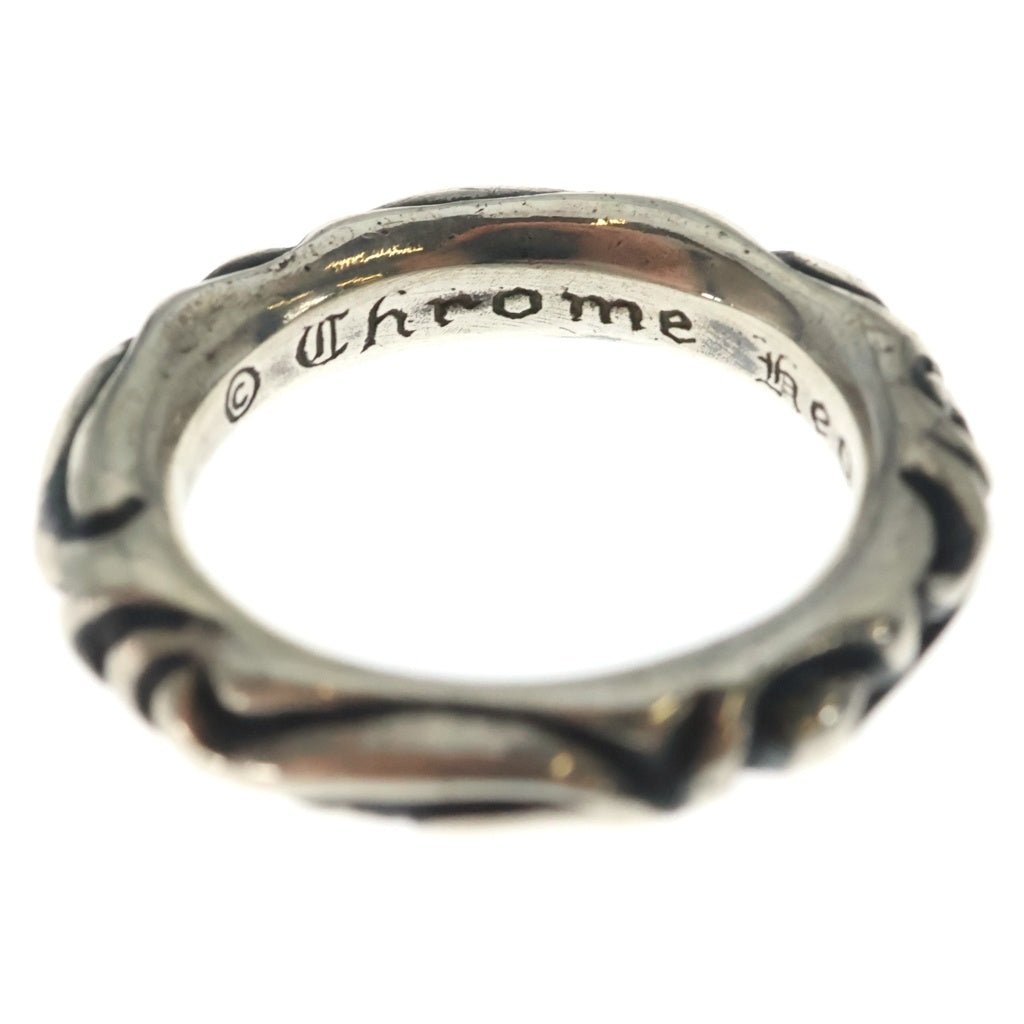 CHROME HEARTS(クロムハーツ) SCRL BAND スクロールバンド リング シルバー BCA351
