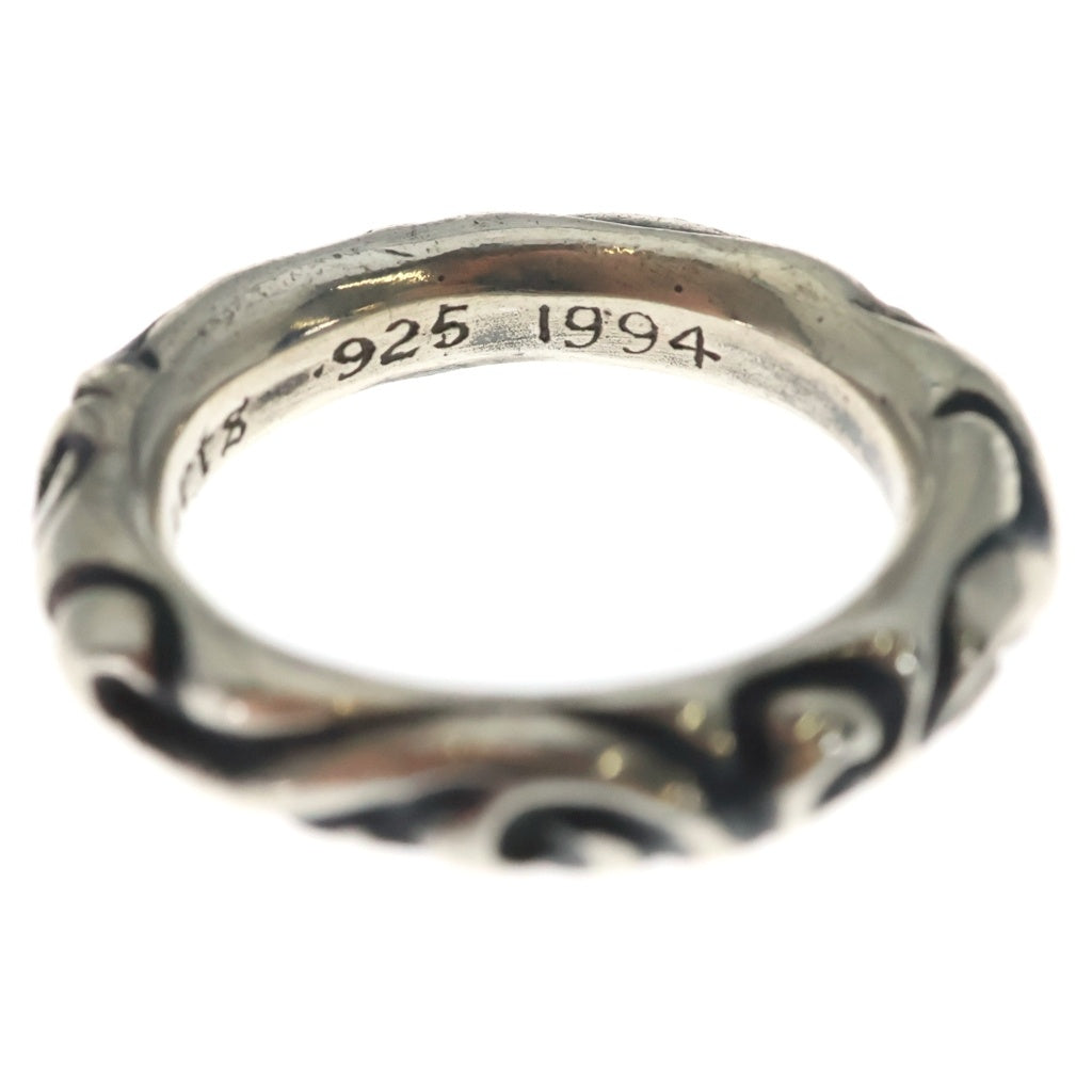 CHROME HEARTS(クロムハーツ) SCRL BAND スクロールバンド リング シルバー BCA351
