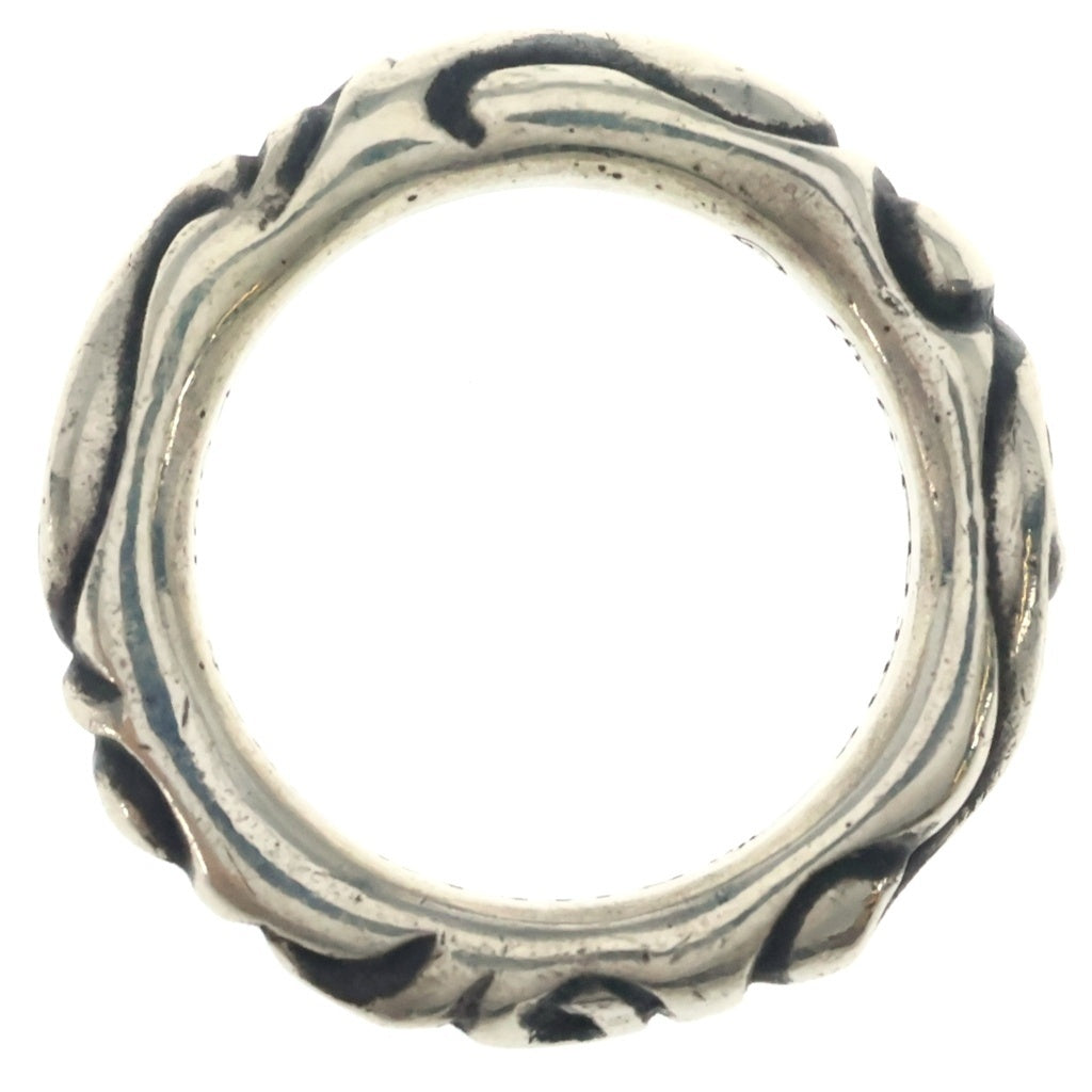 CHROME HEARTS(クロムハーツ) SCRL BAND スクロールバンド リング シルバー BCA351
