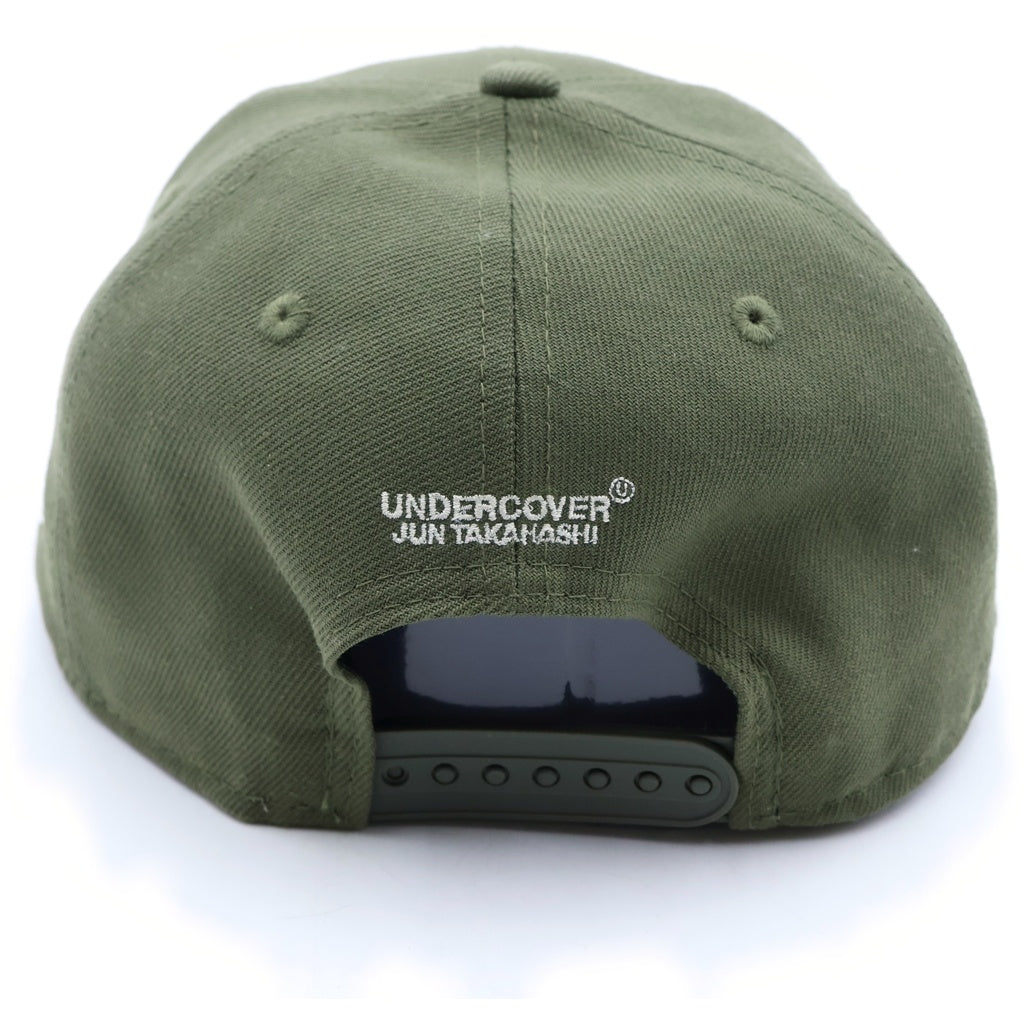 NEW ERA(ニューエラ) ×UNDERCOVER 9FIFTY SNAPBACK アンダーカバー 9フィフティー スナップバック Uロゴ刺繍 ベースボールキャップ グリーン