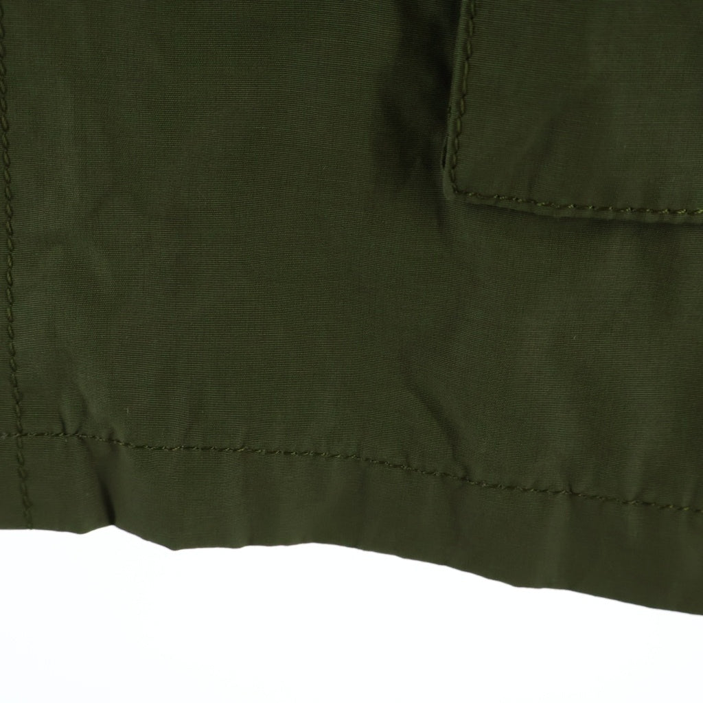 WTAPS(ダブルタップス) 20AW NYCO TUSSAH JACKET ダブルポケット ジップアップナイロンジャケット カーキ 202TQDT-JKM01