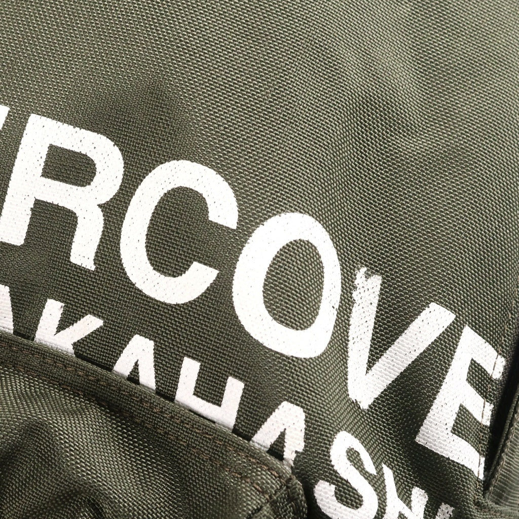 UNDERCOVER(アンダーカバー) ログプリント キャンバスリュックサック カーキ UC1D6B02 レディース