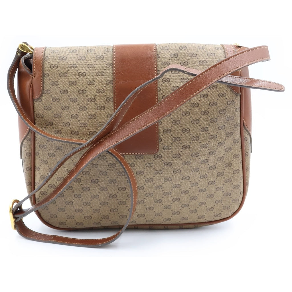 GUCCI(グッチ) GGキャンバス ショルダーバッグ ブラウン レディース