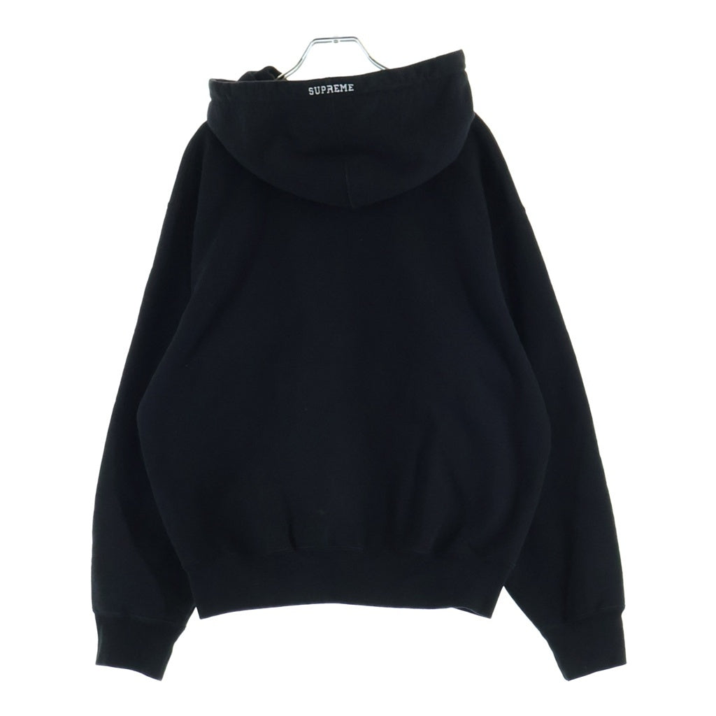 SUPREME(シュプリーム) 24AW S Logo Zip Up Hooded Sweatshirt Sロゴ ジップアップフーディー ブラック