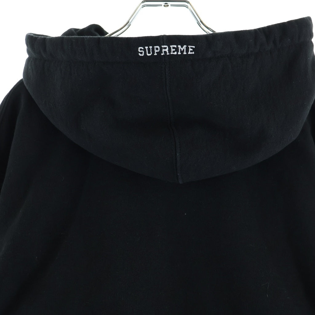 SUPREME(シュプリーム) 24AW S Logo Zip Up Hooded Sweatshirt Sロゴ ジップアップフーディー ブラック