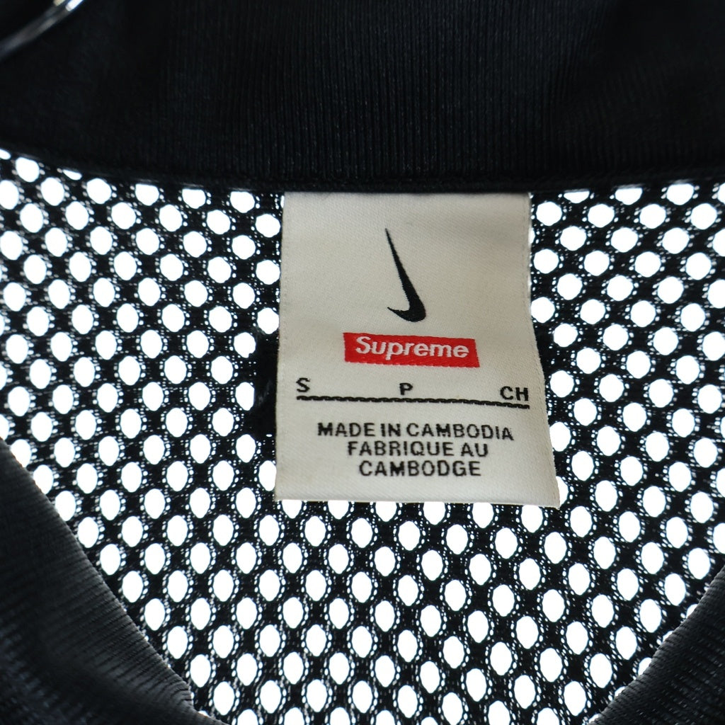 SUPREME(シュプリーム) ×NIKE 24SS MESH S/S SHIRT メッシュ半袖シャツ ブラック