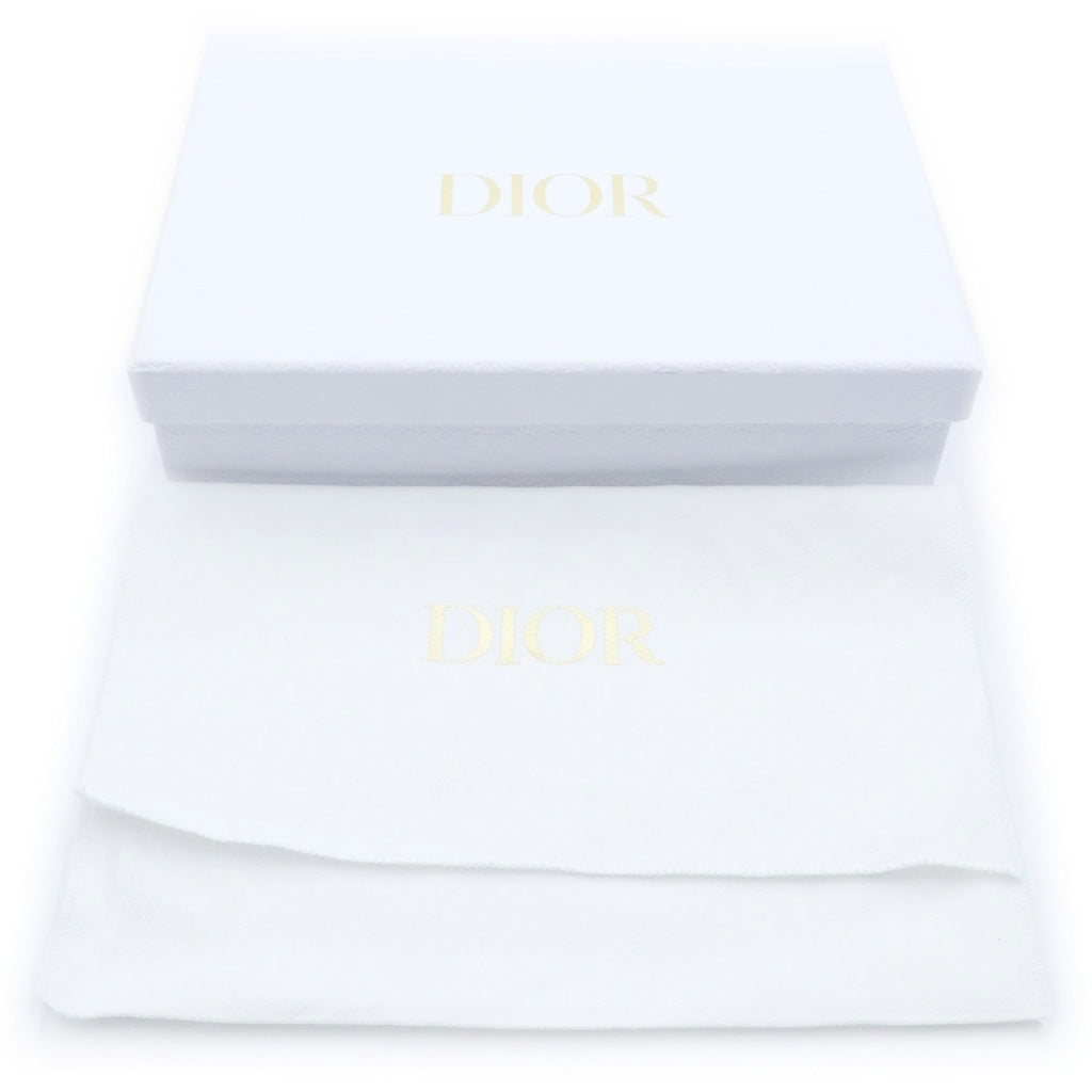 Christian Dior(クリスチャンディオール) カナージュ レザーアイフォン16ケース ブルー レディース