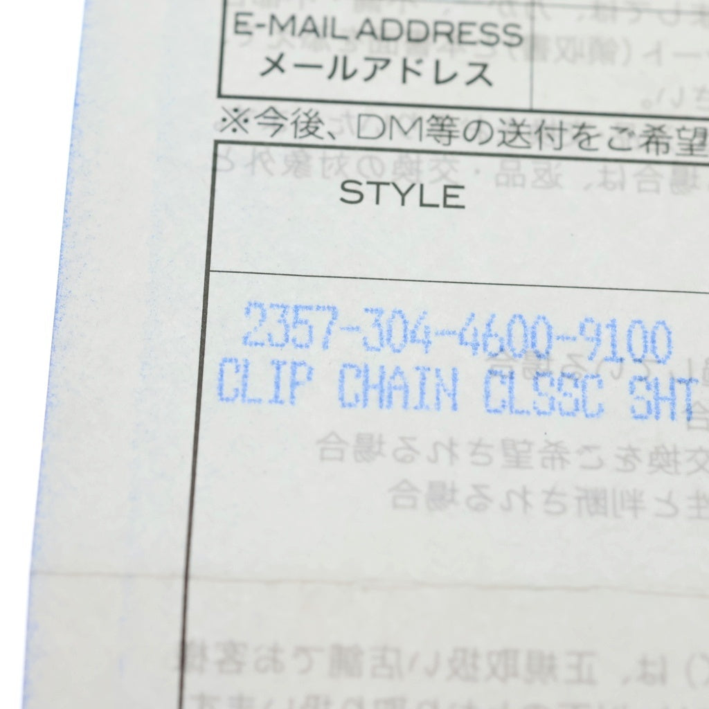 CHROME HEARTS(クロムハーツ) CLP CHN CLASSIC-S/ショートクラシックリンク キーチェーン シルバー BCA070
