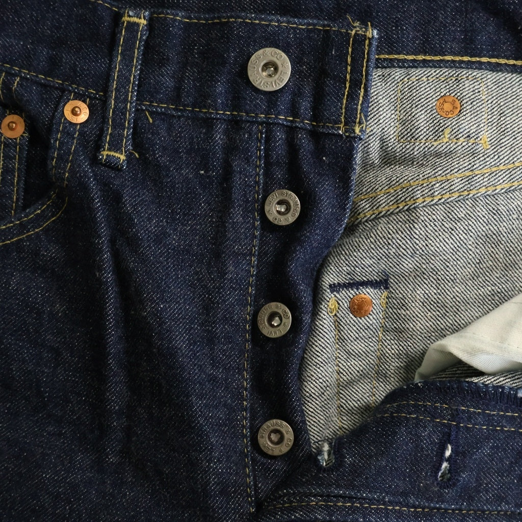 Levi's VINTAGE CLOTHING(リーバイス ビンテージ クロージング) 90S 日本製 シンチバック ビックE ボタンフライデニムパンツ インディゴ J22 JB035 701XX
