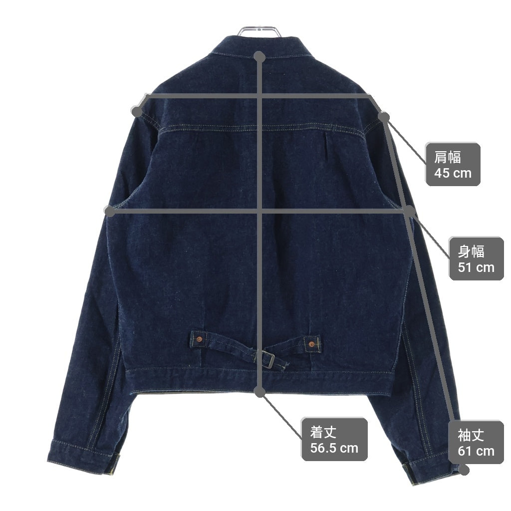 Levi's VINTAGE CLOTHING(リーバイス ビンテージ クロージング) 90S 日本製 1st 復刻 シンチバック ボタンアップ デニムジャケット インディゴ J02 71506XX
