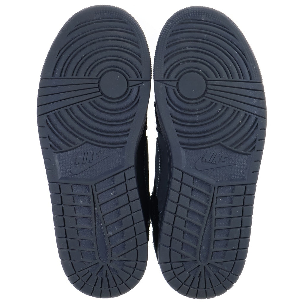 NIKE(ナイキ) AIR JORDAN1 LOW BLACK PHANTOM エアジョーダン1 ブラックファントム レザーローカットスニーカー ブラックUS8/26cm DM7866-001