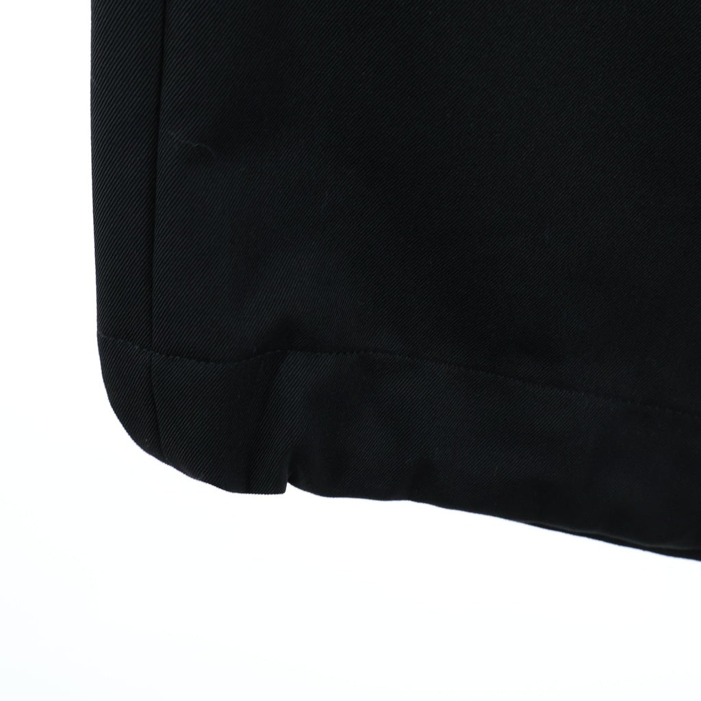 MAISON MIHARAYASUHIRO(メゾンミハラヤスヒロ) DRY WOOL TROUSERS ドライウールトラウザー ワイドシルエットパンツ ブラック K15PT312 レディース