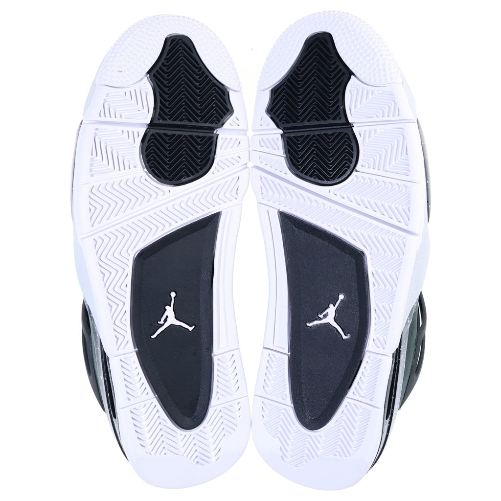 NIKE(ナイキ) AIR JORDAN RETRO Fear エアジョーダン 4 レトロ フィアー ミッドカットスニーカー ブラック/グレー FQ8138-002