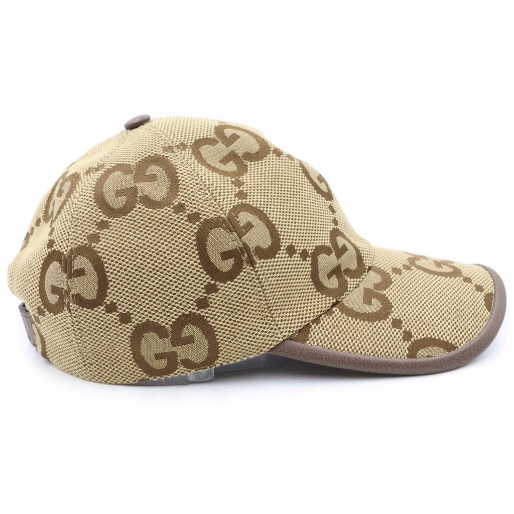 GUCCI(グッチ) GGキャンバス ベースボールキャップ ブラウン 681264 3HAGJ レディース