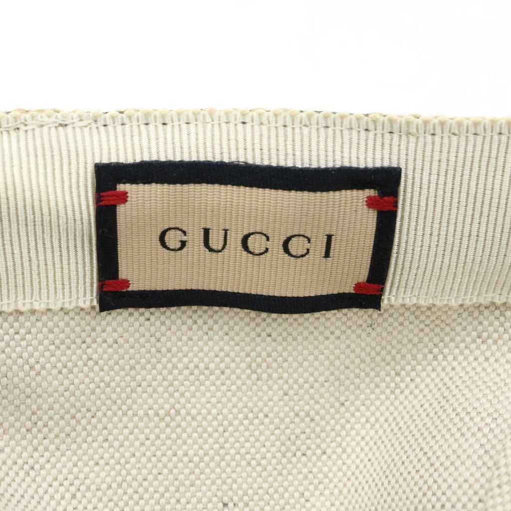 GUCCI(グッチ) GGキャンバス ベースボールキャップ ブラウン 681264 3HAGJ レディース