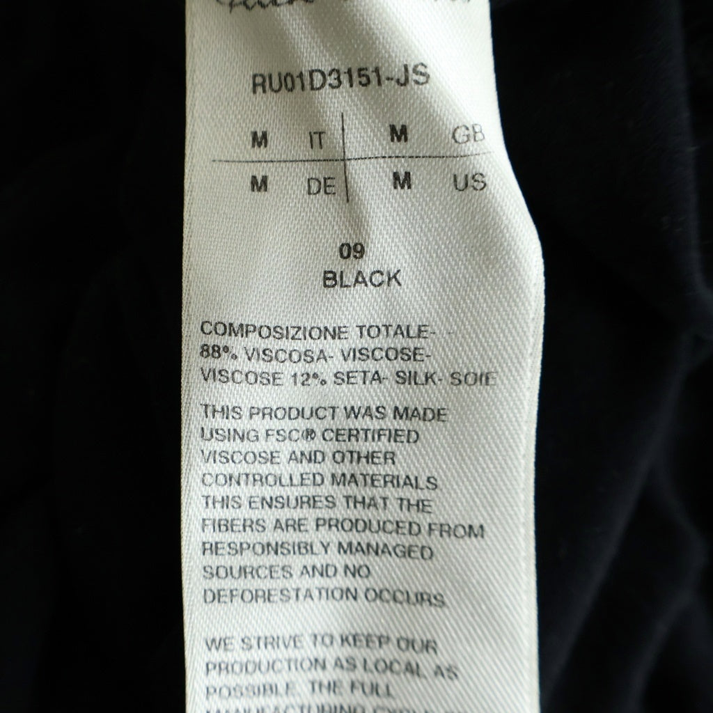 Rick Owens(リックオウエンス) 24SS Basic Knit Tank Top ベーシックニットタンクトップ ブラック RU01D3151-JS