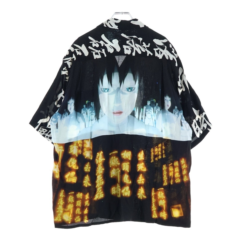 WACKO MARIA(ワコマリア) 24SS ×GHOST IN THE SHELL 攻殻機動隊 INNOCENCE S/S HAWAIIAN SHIRT TYPE-2 ゴーストインザシェル イノセンス 総柄 半袖 ハワイアンシャツ INNOCENCE-WH-HI02 WH-HI02