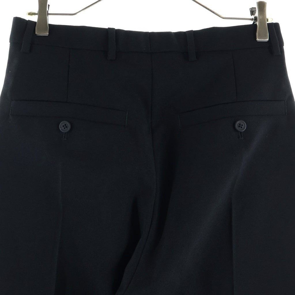 Rick Owens(リックオウエンス) Pressed Crease Tailored Pants ウールテーラードパンツ スラックスパンツ ブラック RU02E1352-WGP