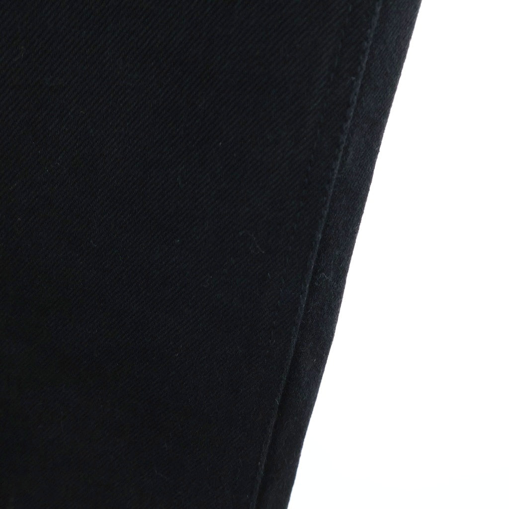 Rick Owens DRKSHDW(リックオウエンス ダークシャドウ) 21AW GETH JEANS ゲスジーンズ 岡山 ワイドデニムパンツ ブラック RR02A5309-HBLKJP