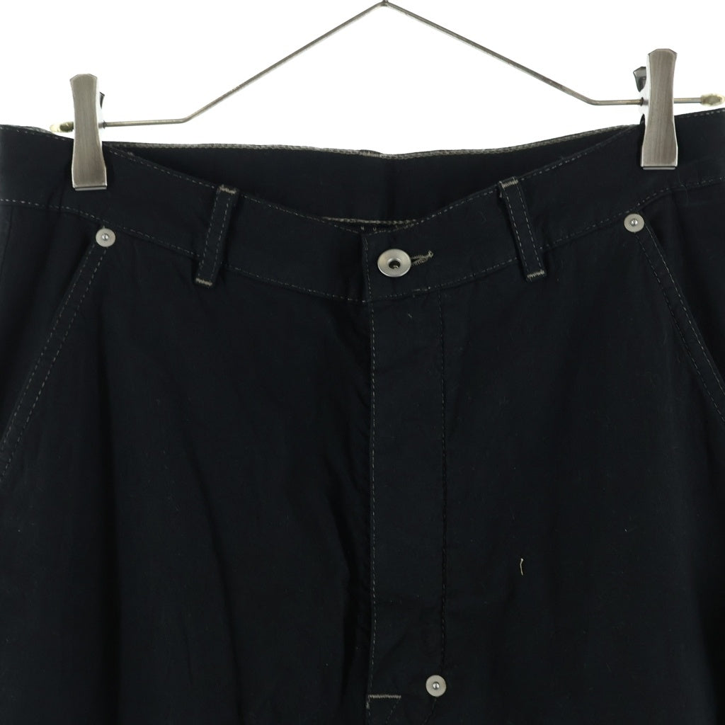 Rick Owens(リックオウエンス) JORIS TROUSER ドッキングフレアデニムパンツ ブラック RR02E1308-BBCL