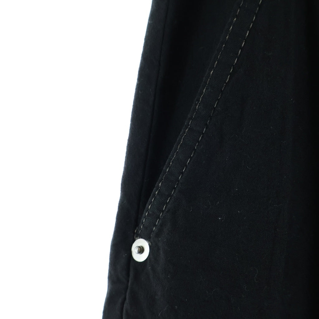 Rick Owens(リックオウエンス) JORIS TROUSER ドッキングフレアデニムパンツ ブラック RR02E1308-BBCL