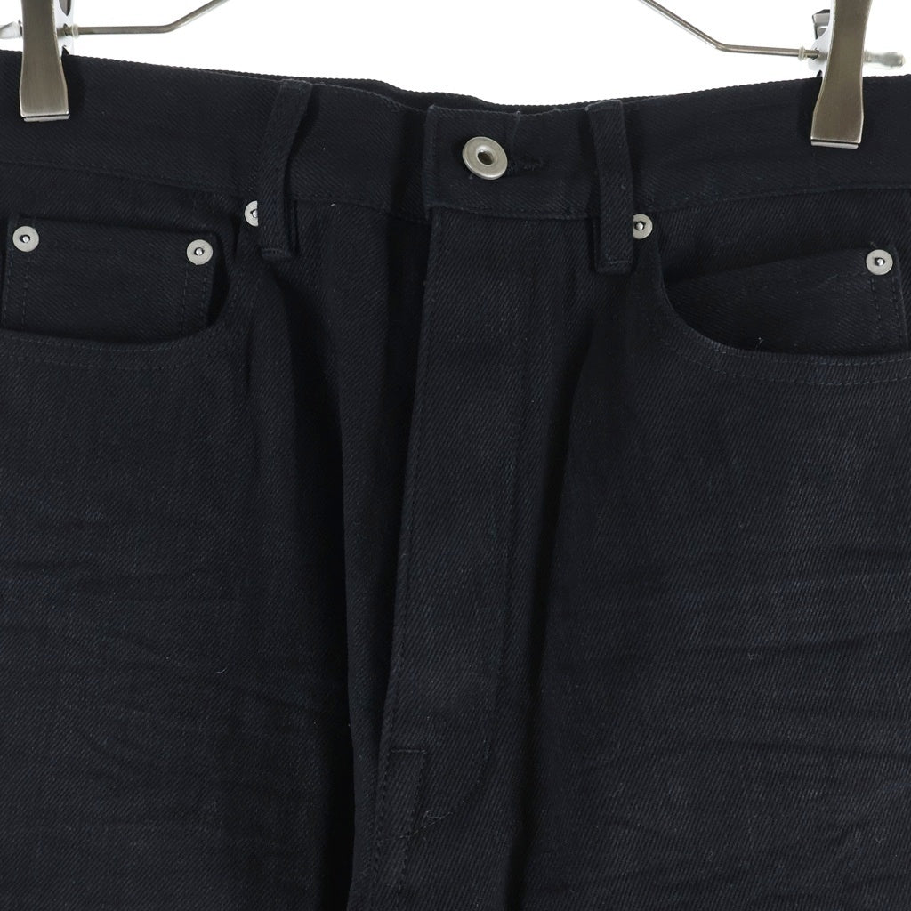 Rick Owens(リックオウエンス) BOLANS BOOTCUT JEANS ボランブーツカット デニムフレアパンツ ブラック RR01B1314-HBLKJP