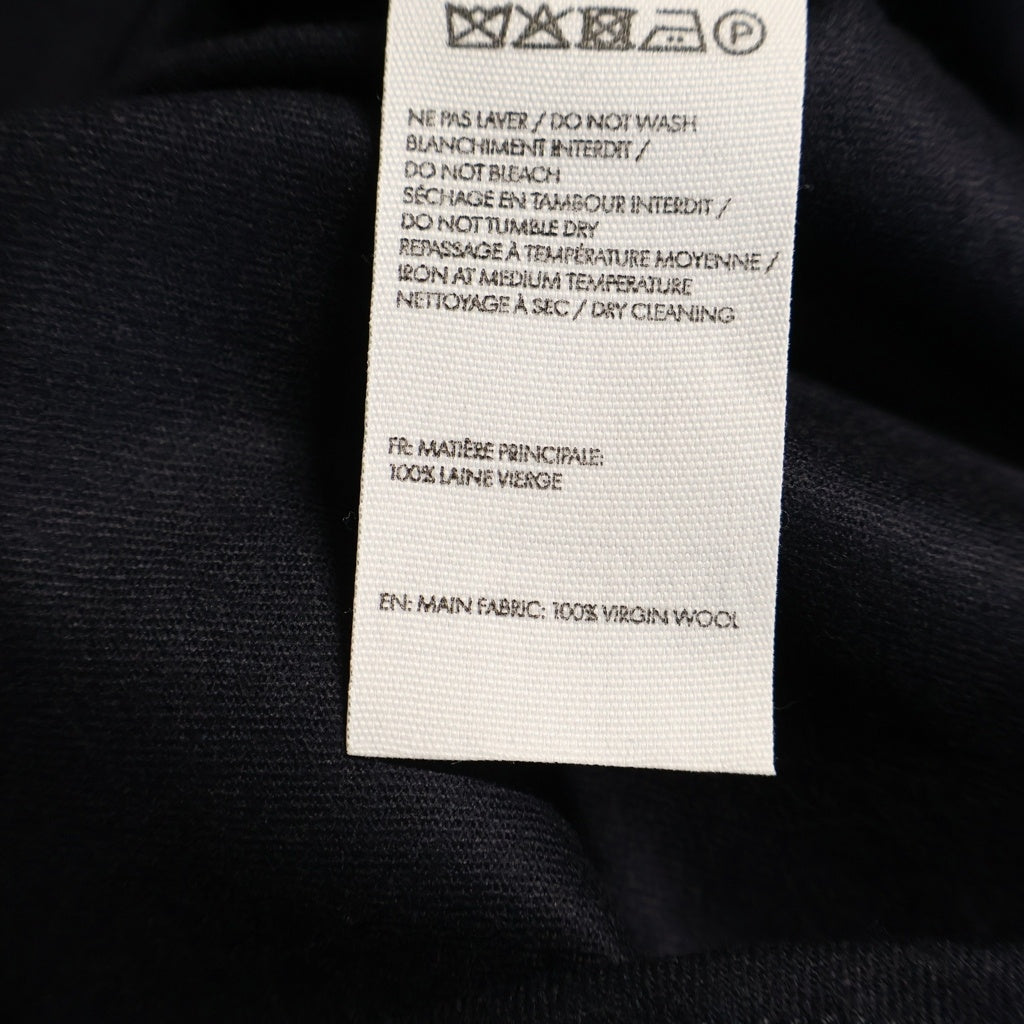 JACQUEMUS(ジャックムス) 25AW La Chemis Cuadro Shirt アシンメトリー長袖シャツ ネイビー SHM00537AW00631380