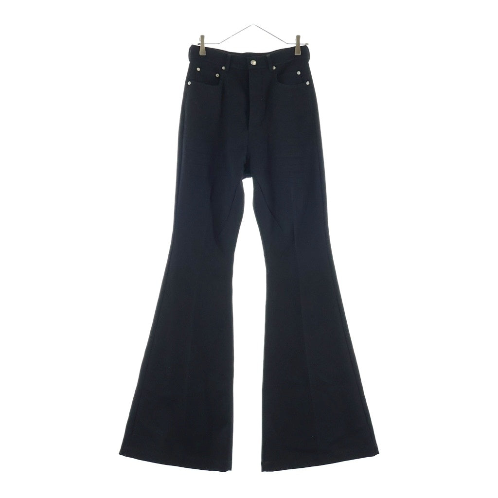 Rick Owens(リックオウエンス) 26AW Wool Bolan Bootcut ウールボランブーツカット フレアパンツ ブラック RR02E1355-WD