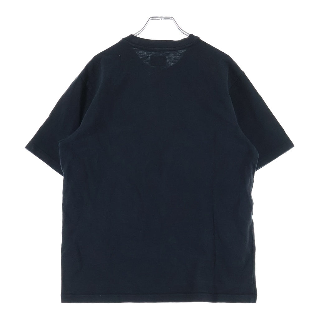 SUPREME(シュプリーム) Pocket Tee フロントポケット ロゴエンブロイダリー クルーネック半袖Tシャツ カットソー ブラック