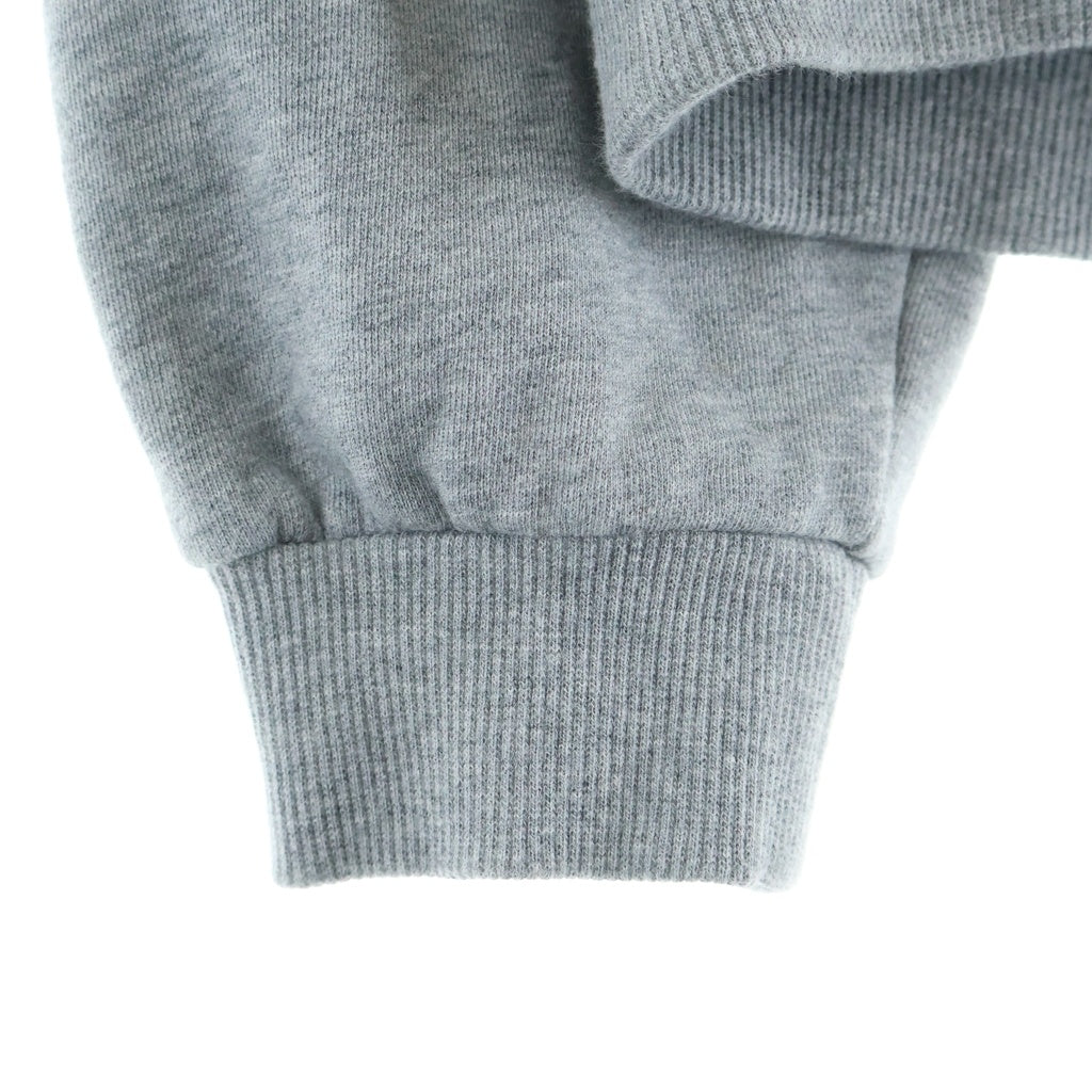 CELINE(セリーヌ) 21AW Loose Sweatshirt In Cotton Fleece ロゴ ドローコード プルオーバー パーカー グレー 2Y468670Q.08GC