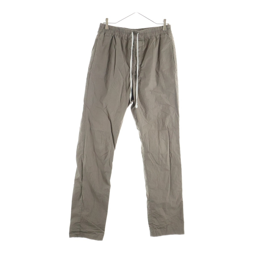 Rick Owens(リックオウエンス) ドローストリングイージーロングパンツ ベージュ RU01B1390-P