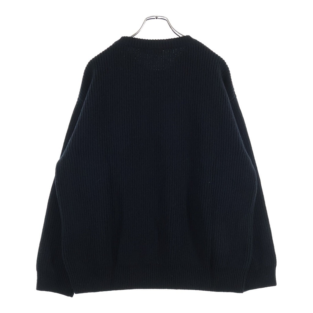 CELINE(セリーヌ) ロゴエンブロイダリー オーバーサイズニット セーター ブラック 2A19R423P