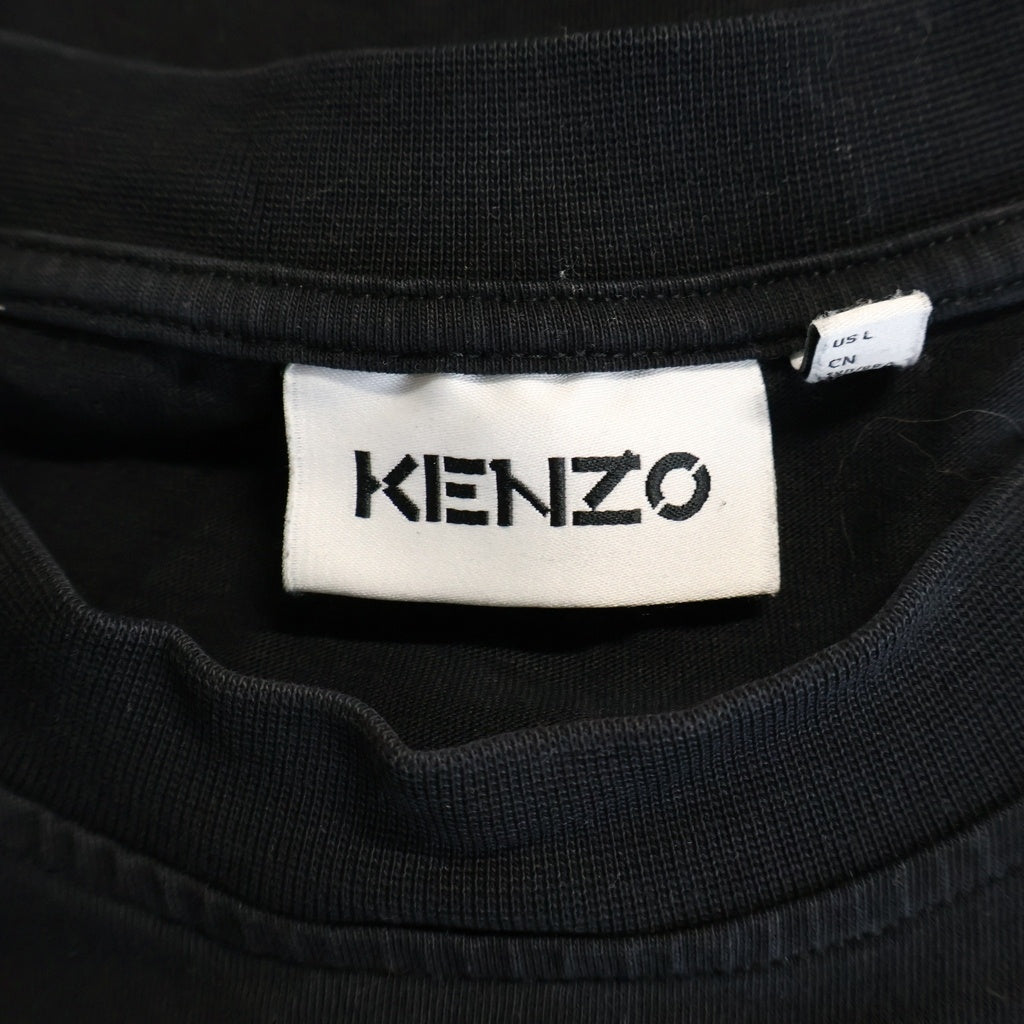 KENZO(ケンゾー) K-Tiger T-Shirt タイガープリント 半袖Tシャツ ブラック FB65TS5224SA