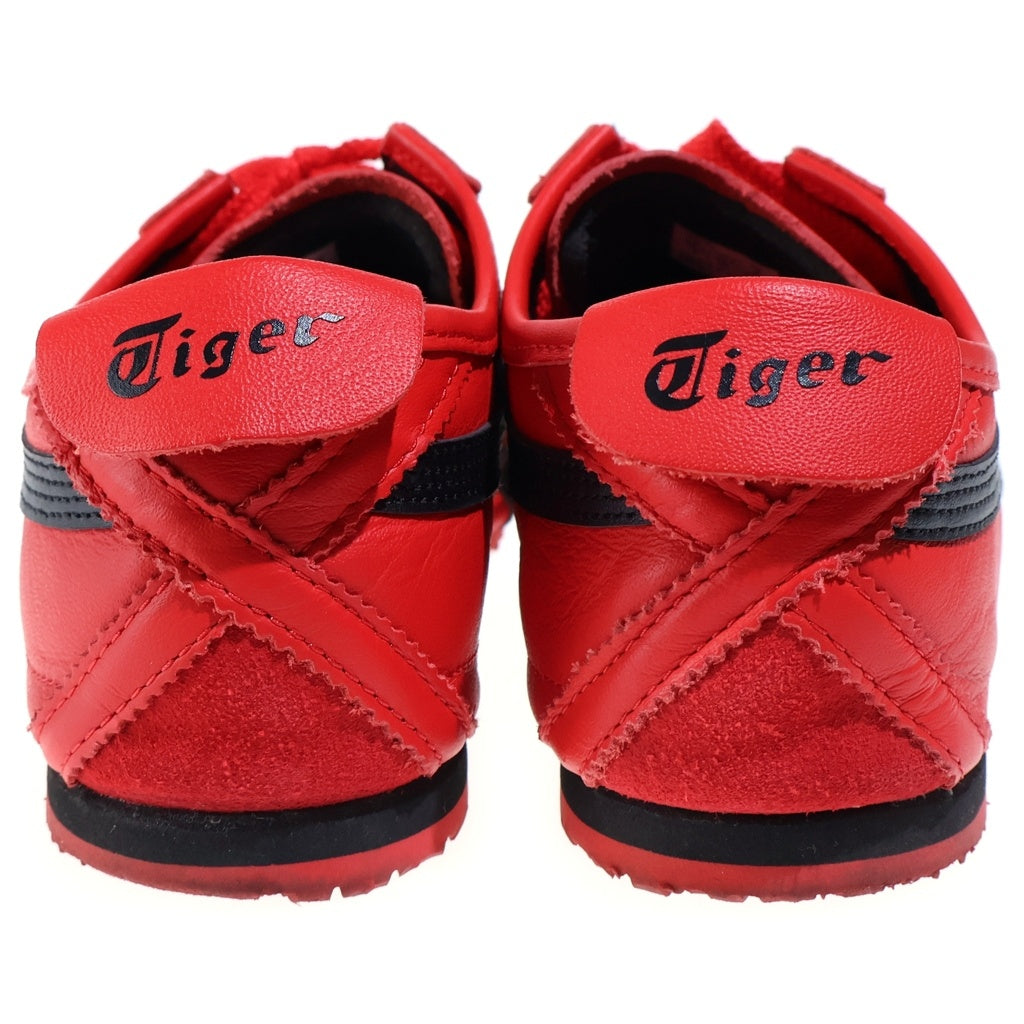 Onitsuka Tiger(オニツカタイガー) MEXICO 66 メキシコ66 レザーローカットスニーカー レッド 1183C102