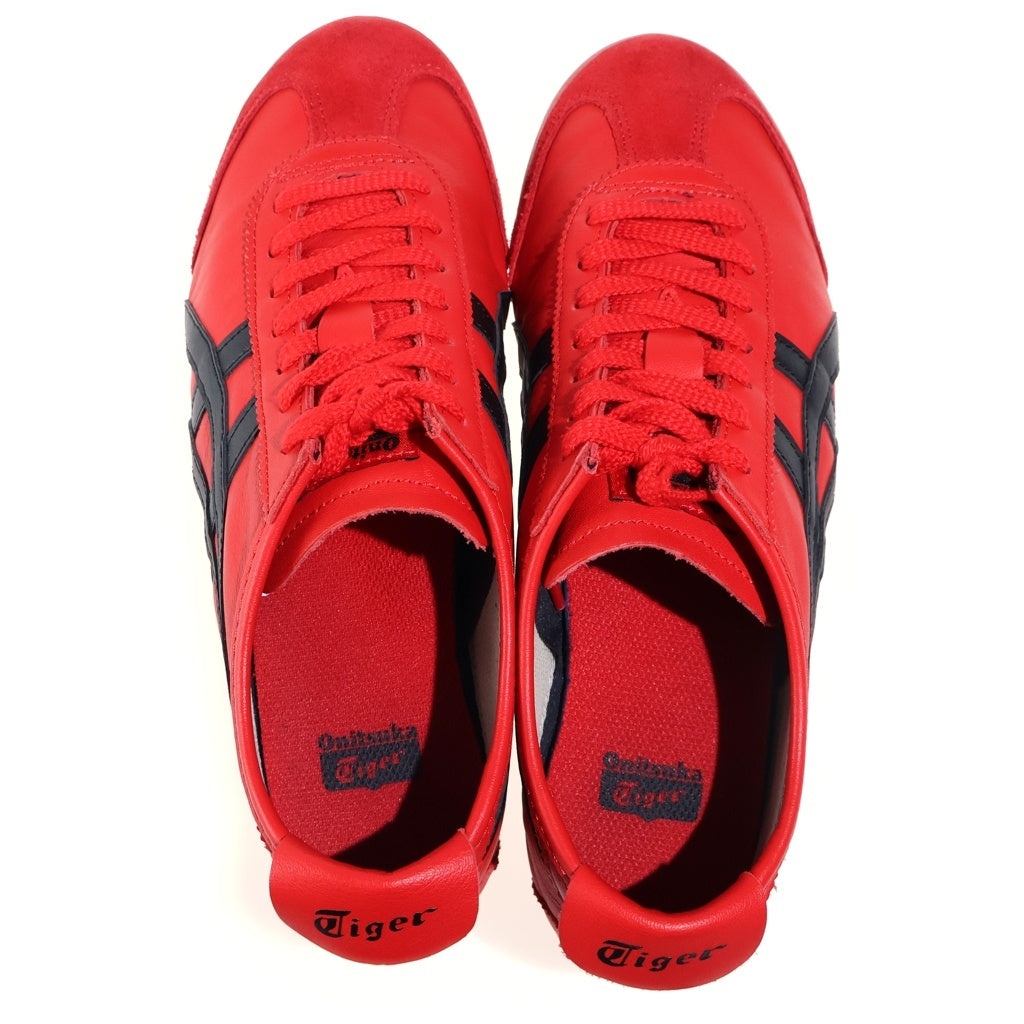 Onitsuka Tiger(オニツカタイガー) MEXICO 66 メキシコ66 レザーローカットスニーカー レッド 1183C102