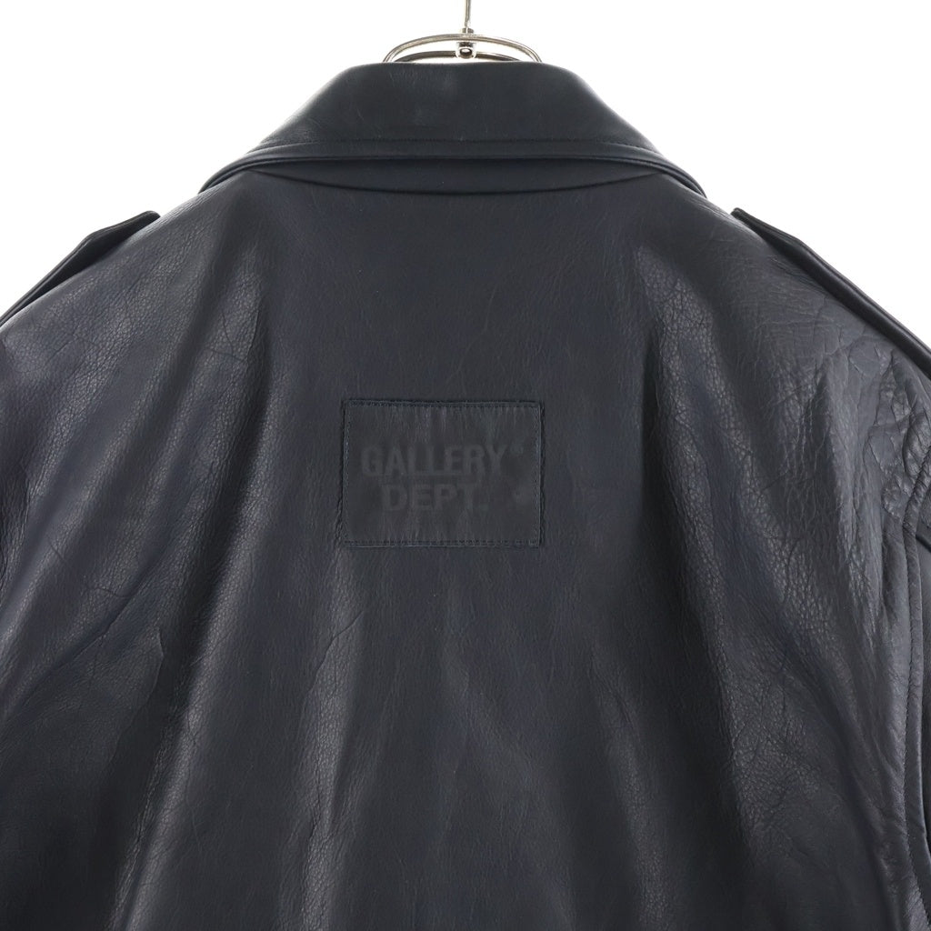 GALLERY DEPT.(ギャラリーデプト) パッチワークレザージャケット ライダースジャケット ブラック
