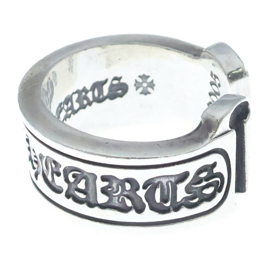 CHROME HEARTS(クロムハーツ) LG SCROLL LABEL ラージスクロールラベル リング シルバーBCA383