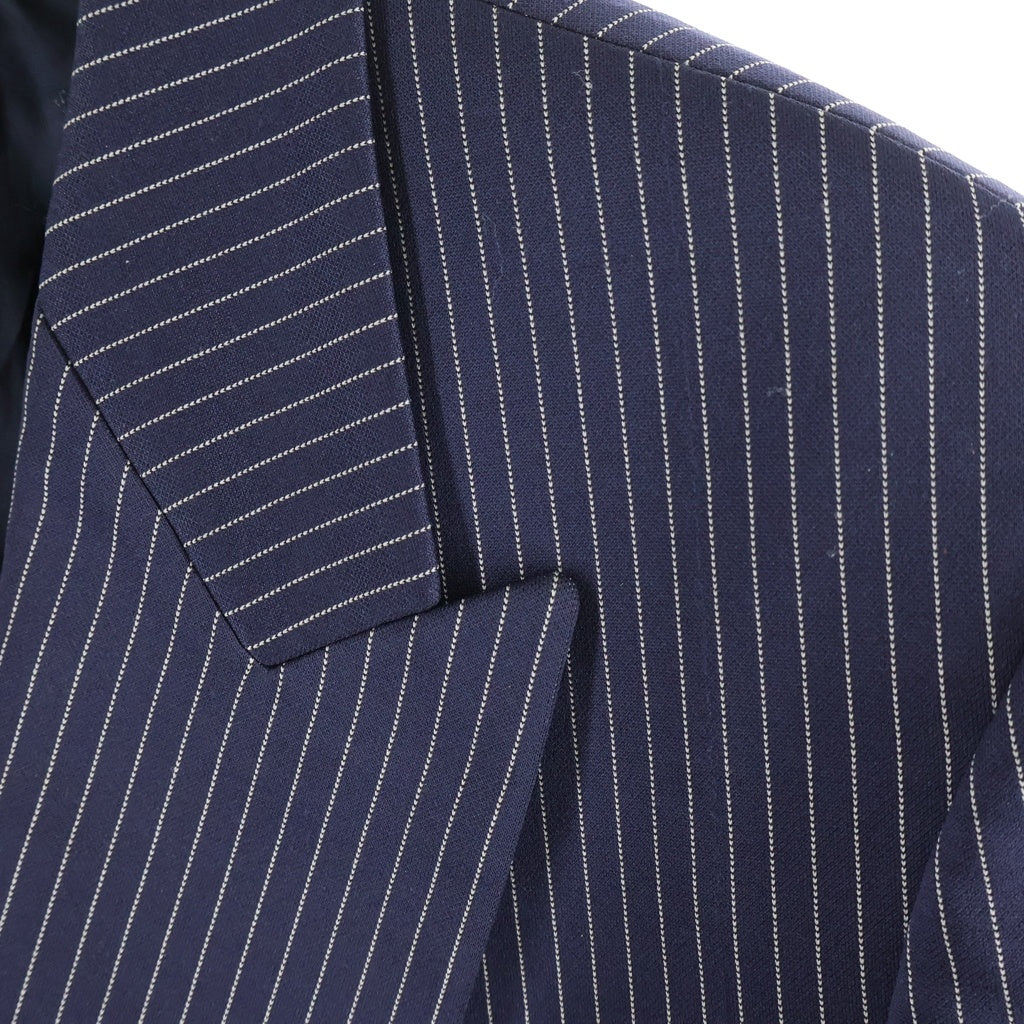VETEMENTS(ヴェトモン) 20AW Striped Tailored Jacket ストライプ テーラードジャケット ネイビー SS20JA261