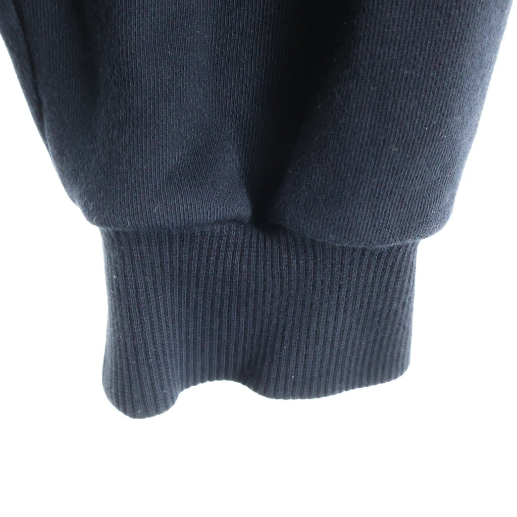 CELINE(セリーヌ) 21SS ロゴスタッズ コットン プルオーバーパーカー ブラック 2Y323052H