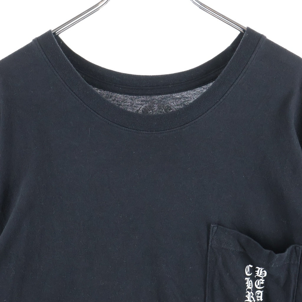 CHROME HEARTS(クロムハーツ) CH S/S TEE 東京限定 英字ロゴバックスクロールラベルプリント 半袖Tシャツ カットソー ブラック