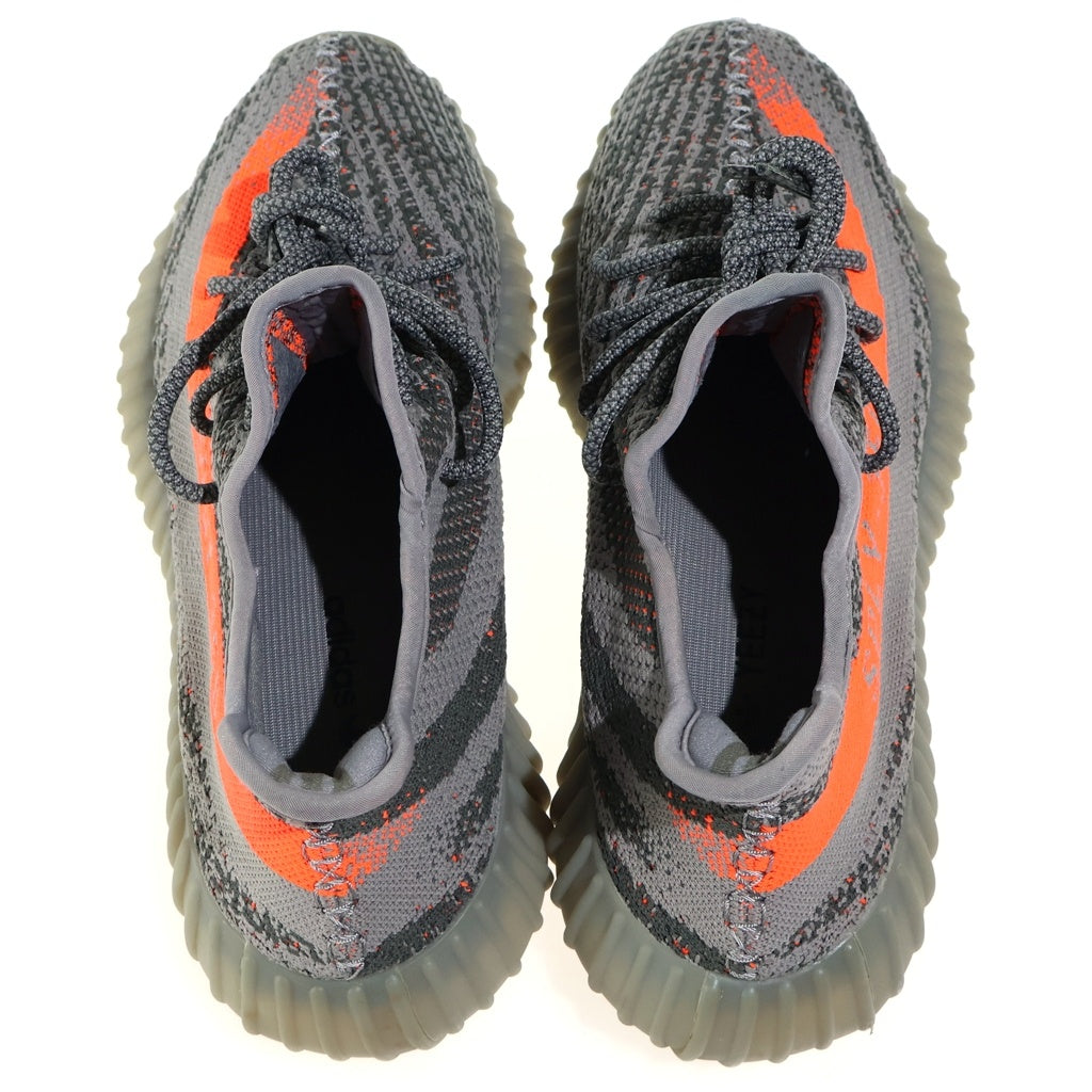adidas(アディダス) YEEZY BOOST Beluga イージーブースト 350 V2 ベルーガ ローカットスニーカー グレー/オレンジ US9.5/27.5cm BB1826