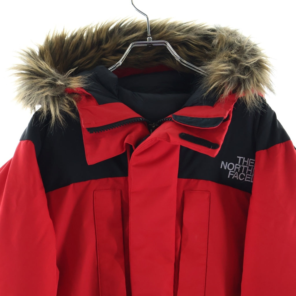 THE NORTH FACE(ザノースフェイス) POLAR JACKET ポーラージャケット ナイロン フーデッドダウンジャケット レッド ND91704R