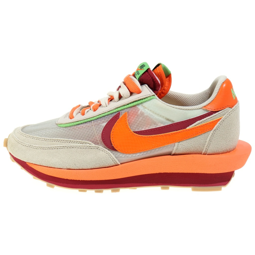 NIKE(ナイキ) ×sacai ×CLOT LD WAFFLE ORANGE BLAZE クロット サカイ ワッフル オレンジブレイズ ローカットスニーカー US10/28cm DH1347-100